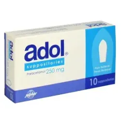 ADOL 250MG SUPP 10's